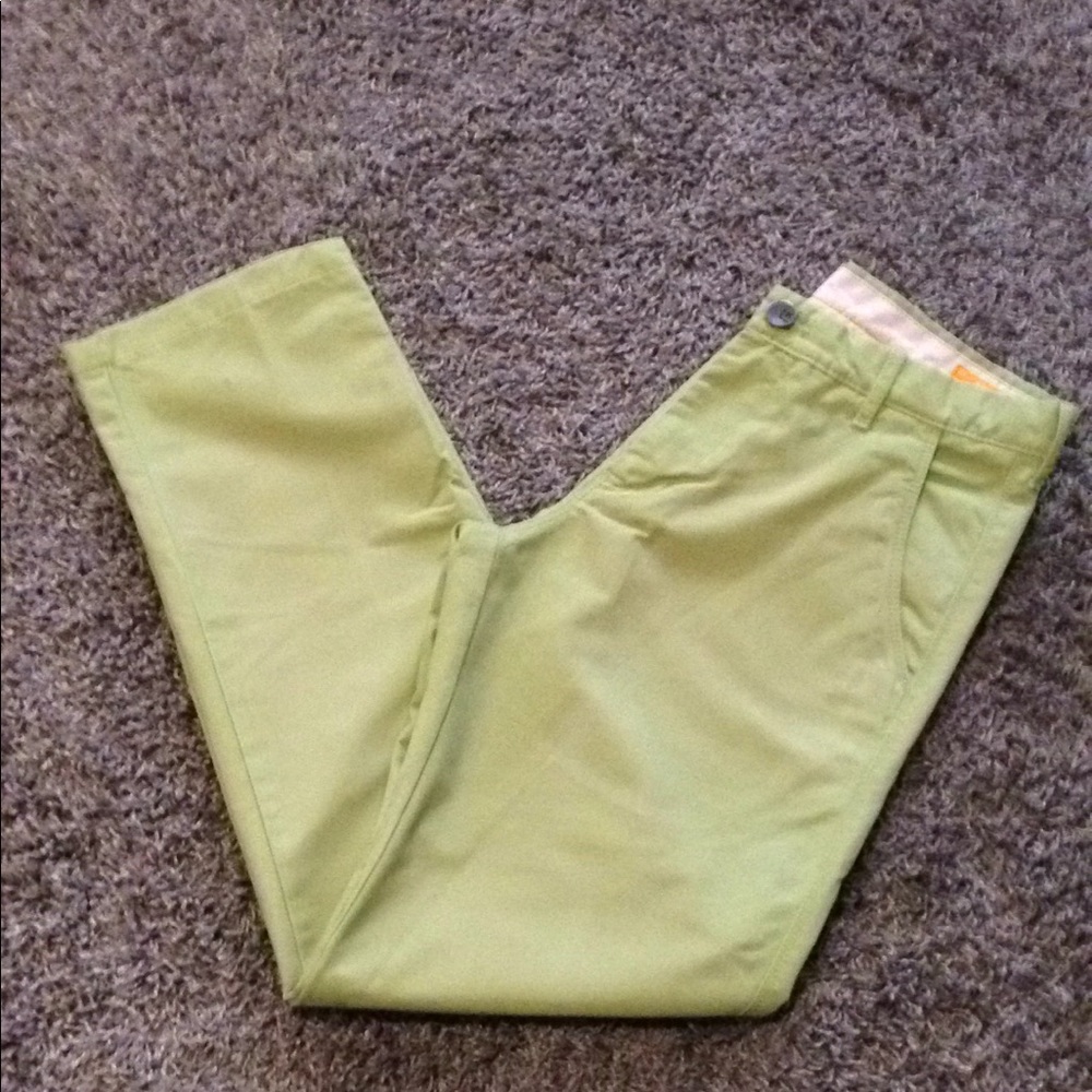Lime green pants